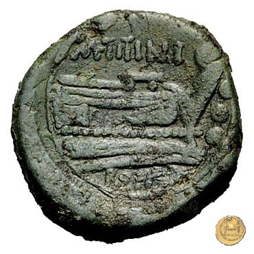 150/4 - quadrante M. Titinius 189-180 BC (Roma)