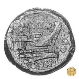 150/4 - quadrante M. Titinius 189-180 BC (Roma)