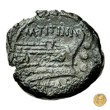 150/4 - quadrante M. Titinius 189-180 BC (Roma)