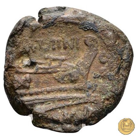 150/4 - quadrante M. Titinius 189-180 BC (Roma)