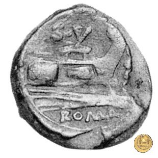 151/1 - triente S. Furius 189-180 BC (Roma)