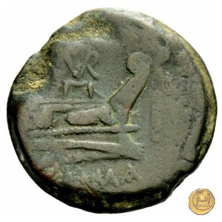 155/2 - asse Furius Purpureo 179-170 BC (Roma)