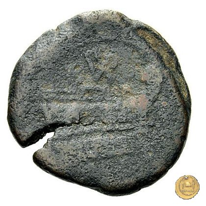 155/3 - semisse Furius Purpureo 179-170 BC (Roma)