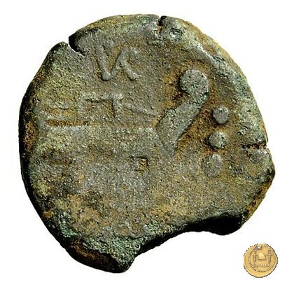 155/4 - quadrante Furius Purpureo 179-170 BC (Roma)