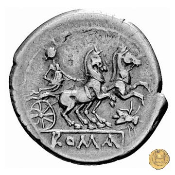 159/2 - Roma / Luna - mosca (fly) 179-170 BC (Roma)