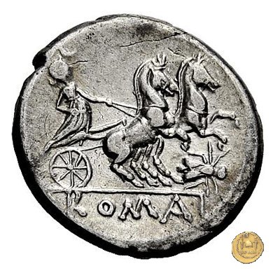 159/2 - Roma / Luna - mosca (fly) 179-170 BC (Roma)