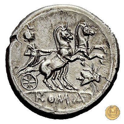 159/2 - Roma / Luna - mosca (fly) 179-170 BC (Roma)