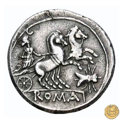 159/2 - Roma / Luna - mosca (fly) 179-170 BC (Roma)