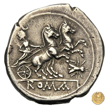 159/2 - Roma / Luna - mosca (fly) 179-170 BC (Roma)