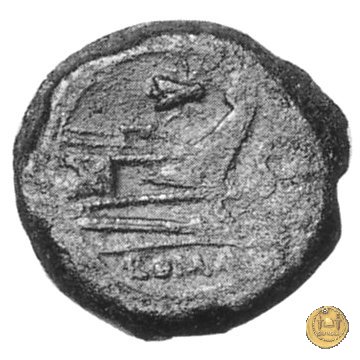 159/4 - semisse 179-170 BC (Roma)