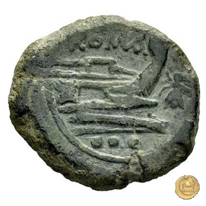 159/6 - quadrante 179-170 BC (Roma)