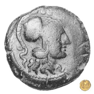 160/3 - triente 179-170 BC (Roma)