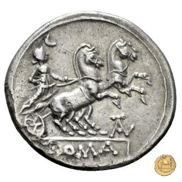 161/1 - denario P. Iuventius Thalna 179-170 BC (Roma)