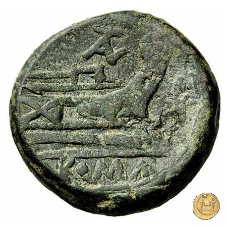 161/2 - asse P. Iuventius Thalna 179-170 BC (Roma)
