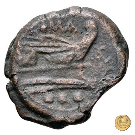 161/5 - quadrante P. Iuventius Thalna 179-170 BC (Roma)