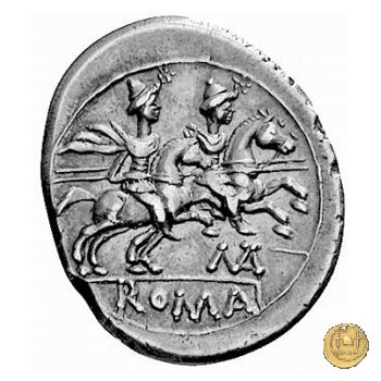 162/2 - denario Matienus 179-170 BC (Roma)