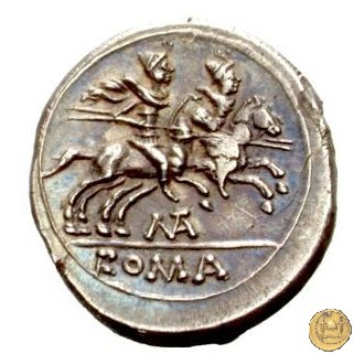 162/2 - denario Matienus 179-170 a.C. (Roma)