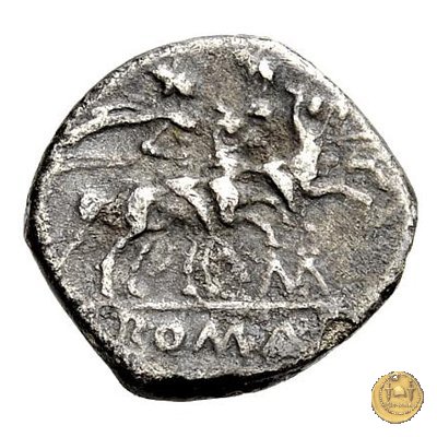 162/2 - denario Matienus 179-170 BC (Roma)