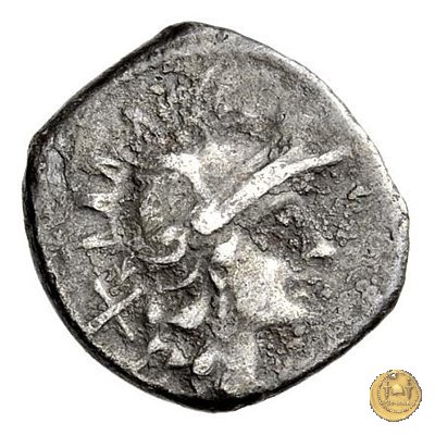 162/2 - denario Matienus 179-170 BC (Roma)