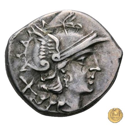 162/2 - denario Matienus 179-170 BC (Roma)