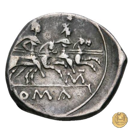 162/2 - denario Matienus 179-170 BC (Roma)