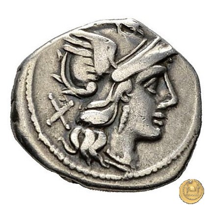 162/2 - denario Matienus 179-170 BC (Roma)