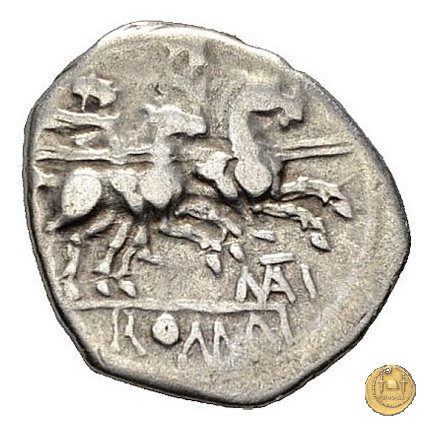 162/2 - denario Matienus 179-170 BC (Roma)