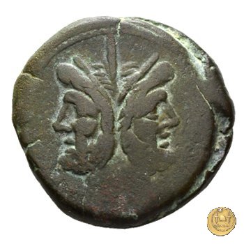 162/3 - asse Matienus 179-170 BC (Roma)