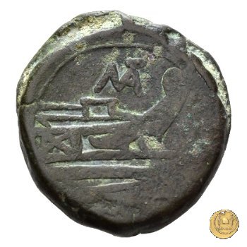 162/3 - asse Matienus 179-170 BC (Roma)