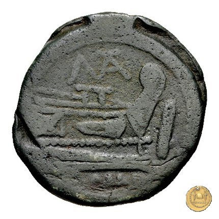 162/3 - asse Matienus 179-170 BC (Roma)