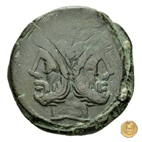 162/3 - asse Matienus 179-170 BC (Roma)