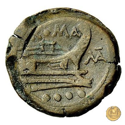 162/5 - triente Matienus 179-170 BC (Roma)