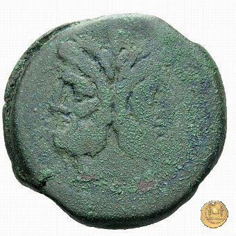 173/1 - asse C. Cluvius Saxula 169-158 BC (Roma)