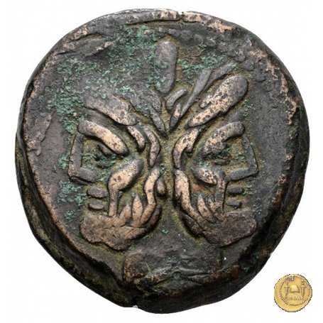 173/1 - asse C. Cluvius Saxula 169-158 BC (Roma)