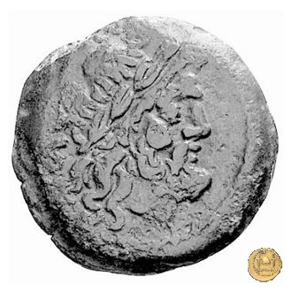 173/2 - semisse C. Cluvius Saxula 169-158 BC (Roma)