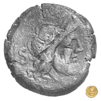 173/2 - semisse C. Cluvius Saxula 169-158 BC (Roma)