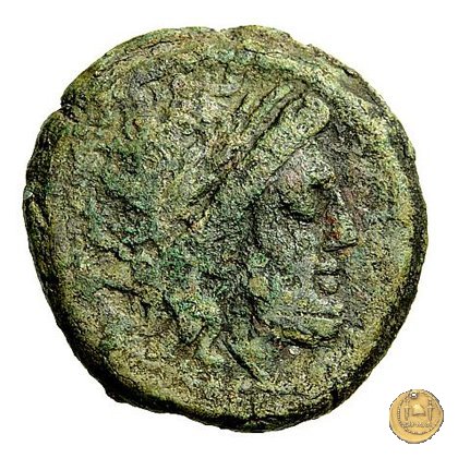 173/2 - semisse C. Cluvius Saxula 169-158 BC (Roma)
