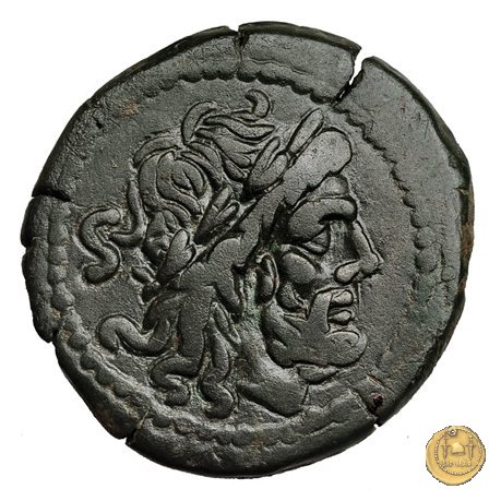 173/2 - semisse C. Cluvius Saxula 169-158 BC (Roma)