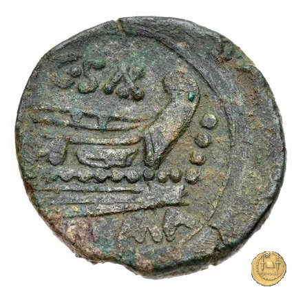 173/3 - triente C. Cluvius Saxula 169-158 BC (Roma)