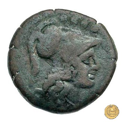 173/3 - triente C. Cluvius Saxula 169-158 BC (Roma)