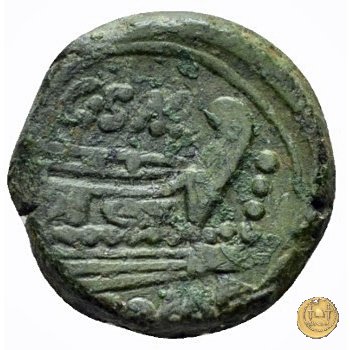 173/3 - triente C. Cluvius Saxula 169-158 BC (Roma)