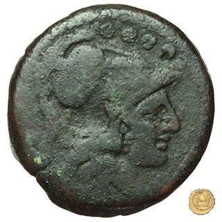 173/3 - triente C. Cluvius Saxula 169-158 BC (Roma)