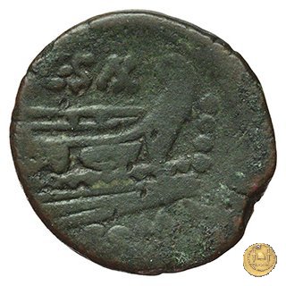 173/3 - triente C. Cluvius Saxula 169-158 BC (Roma)