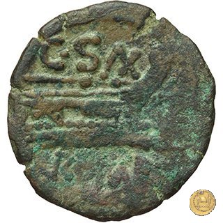 173/4 - quadrante C. Cluvius Saxula 169-158 BC (Roma)