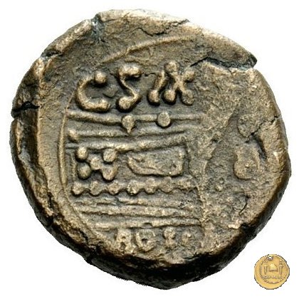 173/5 - sestante C. Cluvius Saxula 169-158 BC (Roma)