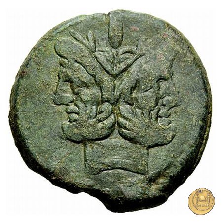 174/1 - asse A. Caecilius 169-158 BC (Roma)