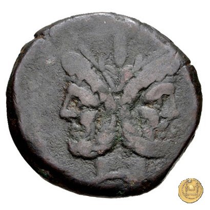 174/1 - asse A. Caecilius 169-158 BC (Roma)