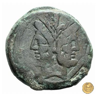 174/1 - asse A. Caecilius 169-158 BC (Roma)