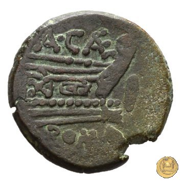 174/1 - asse A. Caecilius 169-158 BC (Roma)