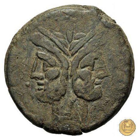 174/1 - asse A. Caecilius 169-158 BC (Roma)